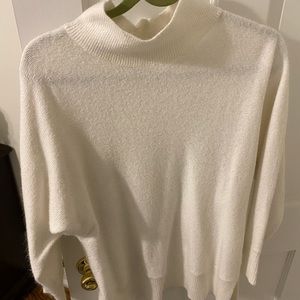 JOIE Ivory mock neck sweater